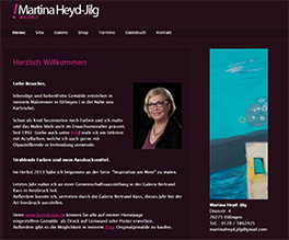 Webseite Martina Heyd-Jilg