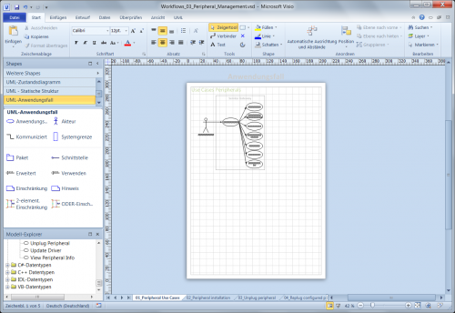 Visio Use Case Diagramm